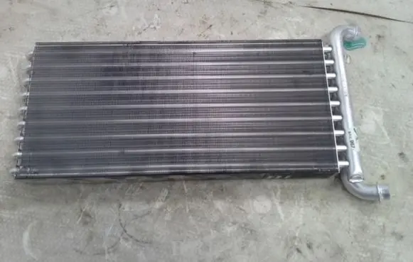 Heater blower radiator