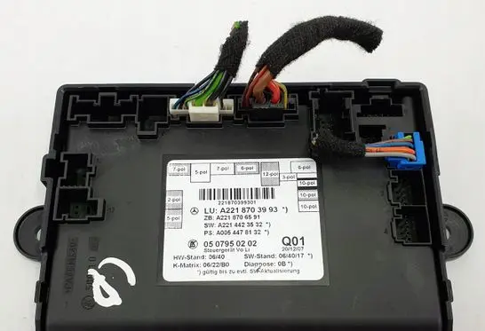 Mercedes-Benz S W221 Door control unit/module A2218703993