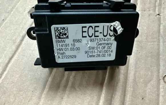BMW X6 F16 Other control units/modules 9371374 11419110