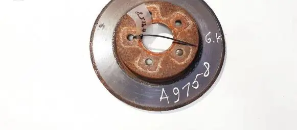 Ford Mondeo Mk III Rear brake disc neventiliuojamas