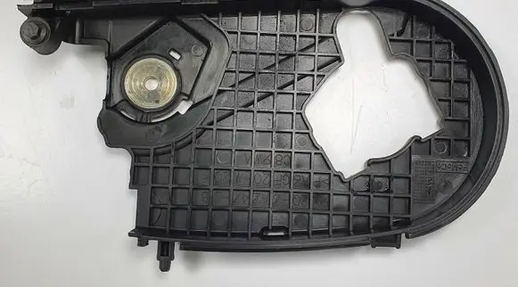 Jaguar XF X250 Timing belt guard (cover) 9X2Q6A247DB