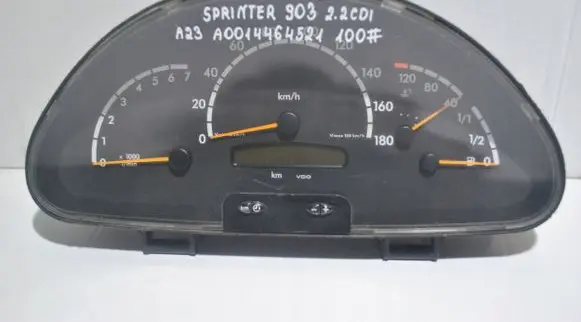 Mercedes-Benz Sprinter W901 W902 W903 W904 Speedometer (instrument cluster) A0014464521