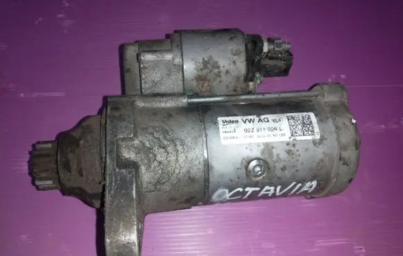 Skoda Octavia Mk3 (5E) Starter motor 02Z911024