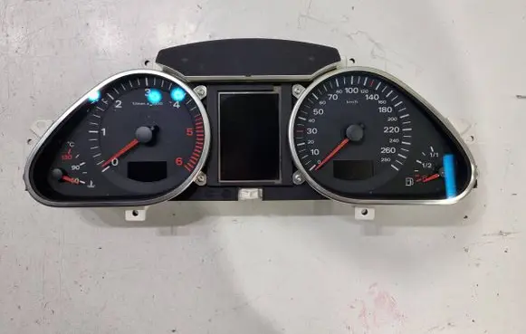 Audi A6 S6 C6 4F Speedometer (instrument cluster) 4F0920931F 4F0910930A 503000732302