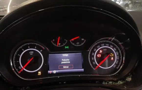 Opel Insignia A Speedometer (instrument cluster) 23438126