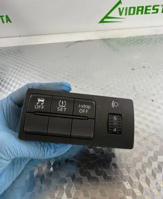 Headlight level height control switch