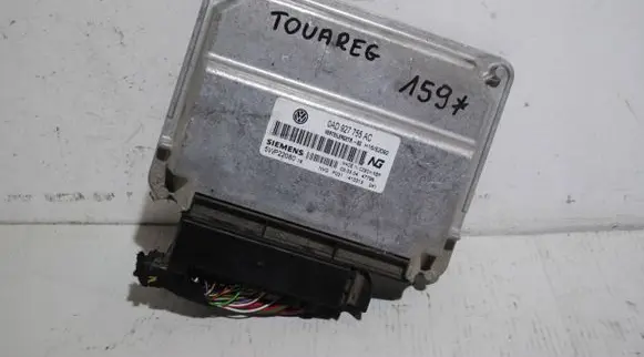 Volkswagen Touareg I Gearbox control unit/module 0AD927755AC