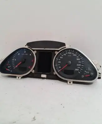 Audi A6 S6 C6 4F Speedometer (instrument cluster) 4F0920900N 4F0910900J 8098130206