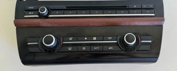 BMW 5 F10 F11 Climate control unit 9236483 C639567 78883831