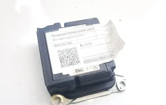Peugeot 3008 I Airbag control unit/module 9675181780 0285010830