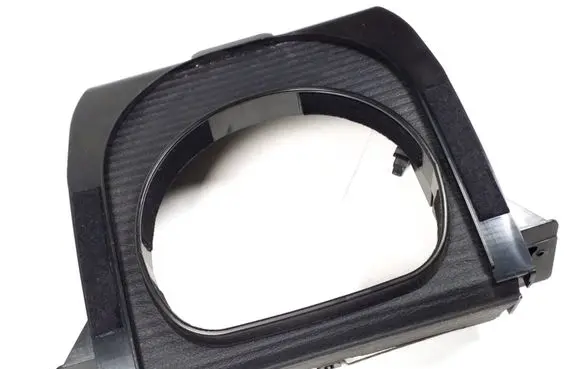 Steering wheel column trim