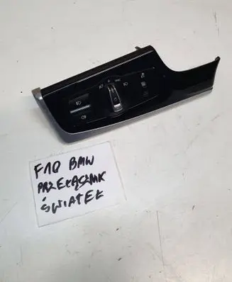 BMW 5 F10 F11 Light switch 9192744