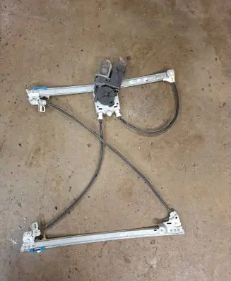 Front door window regulator with motor