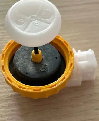 Fiat Coupe Brake fluid reservoir filler cap with level sensor 46457339