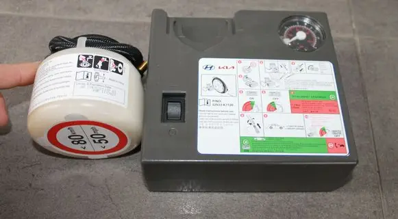 KIA Sportage Tire air pump compressor 52933K7120 52932K7200 AIRCOMPRESSOR