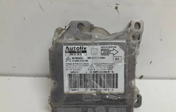 Citroen C3 Picasso Airbag control unit/module 9673654980 610277600 609973600