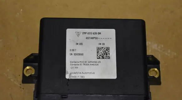 Porsche Panamera (971) Trunk lid opening control unit 7PP035620DK555525
