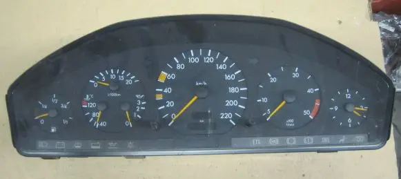 Mercedes-Benz S W140 Speedometer (instrument cluster) 1405407548