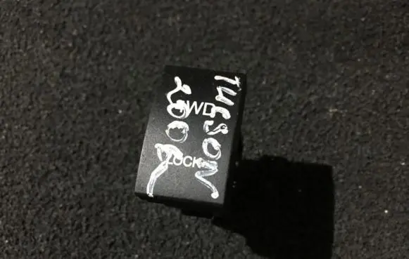 Traction control (ASR) switch