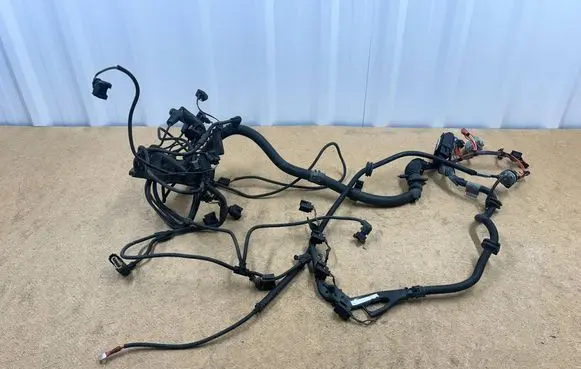 BMW 3 E46 Engine installation wiring loom 12517787554 7787554 7787553