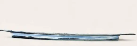 Fiat 500 Rear bumper trim bar molding 735619786 85180