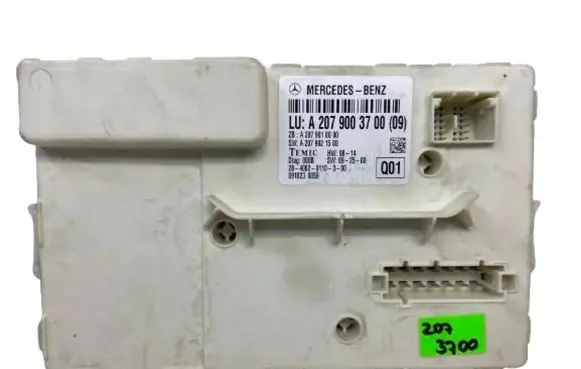 Mercedes-Benz E C207 W207 Comfort/convenience module A2079003700