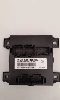 Opel Insignia A Seat control module 13503662 5DS933783 DB3662DA90510384
