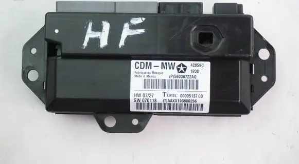Chrysler 300 - 300C Door control unit/module 42859C P56038722AQ