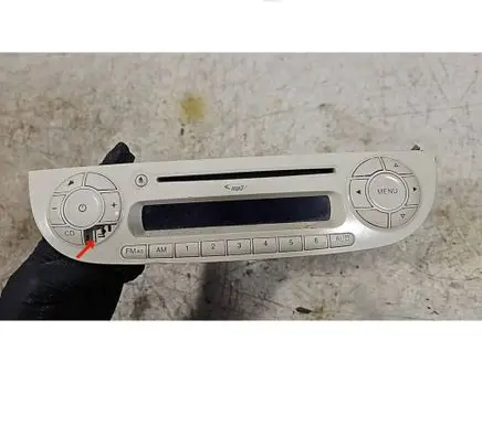 Fiat 500 Radio/CD/DVD/GPS head unit 7646383316 P638389521892 E1034502