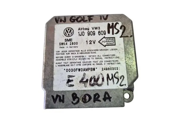 Volkswagen Golf IV Airbag control unit/module 1J0909609 24980303 5WK42800