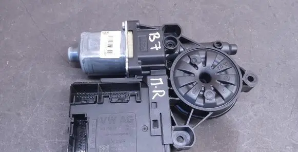 Front door window regulator motor