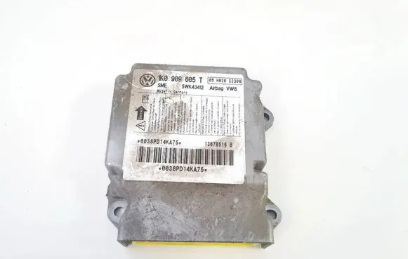 Volkswagen Golf V Airbag control unit/module 1k0909605t 5wk43412