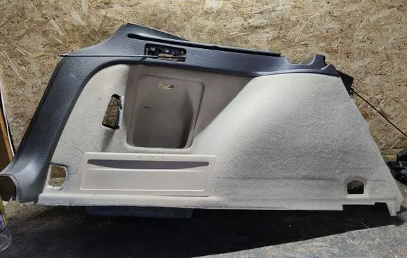 Volkswagen PASSAT B7 Trunk/boot lower side trim panel 3AF867427