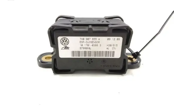 Skoda Superb B6 (3T) ESP acceleration yaw rate sensor 7H0907655A 10170103663 DC78M09Y0L