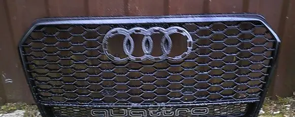 Audi RS7 C7 Front bumper upper radiator grill 