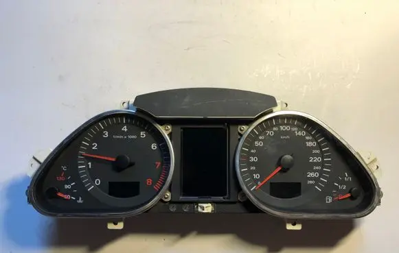 Audi A6 S6 C6 4F Speedometer (instrument cluster) 4F0920901B 4F0910900C 503000733600