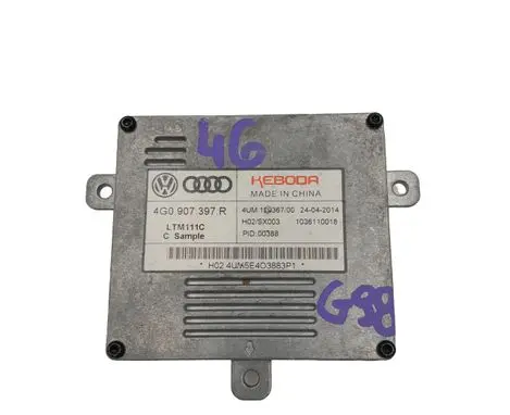 Skoda Octavia Mk3 (5E) Xenon control unit/module 4G0907397R