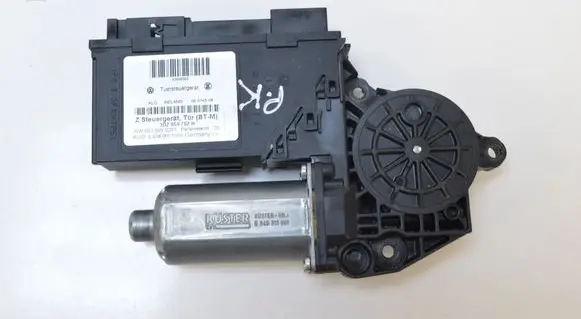 Volkswagen Phaeton Front door window regulator motor E840311001 3D2959702H