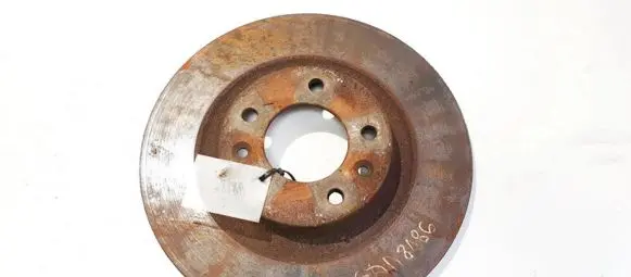 Peugeot 607 Rear brake disc neventiliuojamas