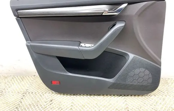 Front door card panel trim