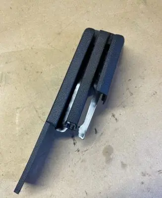Audi Q7 4L Front passenger seat rail trim 7L0881097A