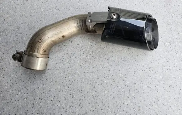 Porsche Cayenne (9Y0 9Y3) Muffler ending 9Y0253823DG
