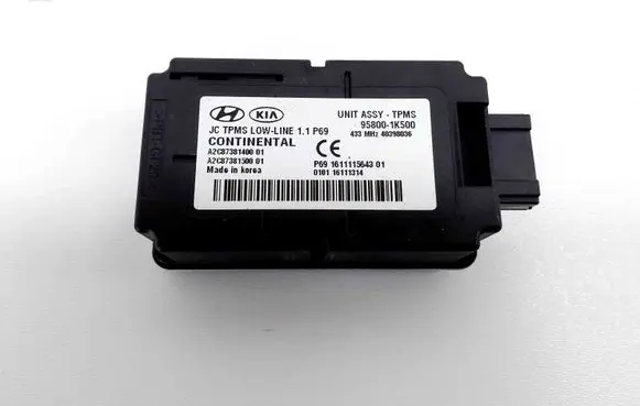 Hyundai ix20 Tire pressure control unit 958001K500
