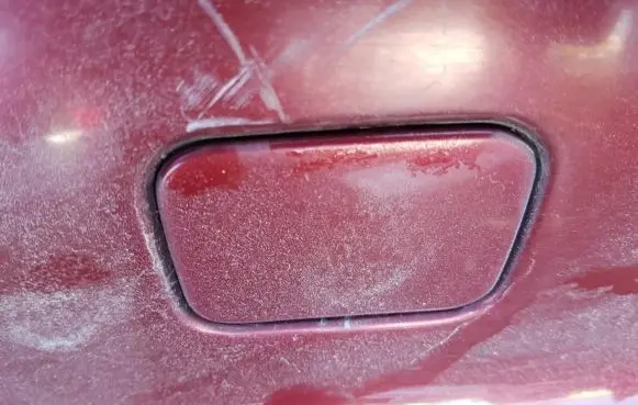 Rear bumper row hook cap/cover
