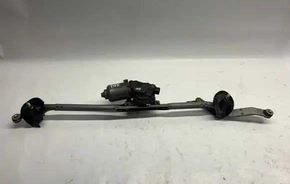 Front wiper linkage and motor