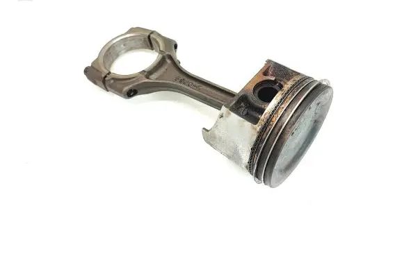 Piston with connecting rod