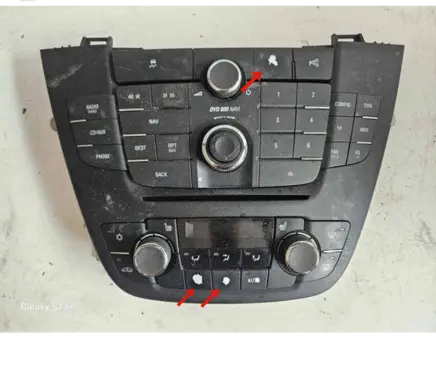 Opel Insignia A Head unit multimedia control 13273102 2022110309