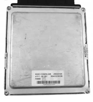 Jaguar X-Type Engine control unit/module 6X4312A650AB FBNB