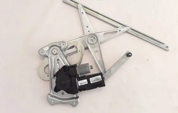 Renault Megane III Front window lifting mechanism without motor 807203154R