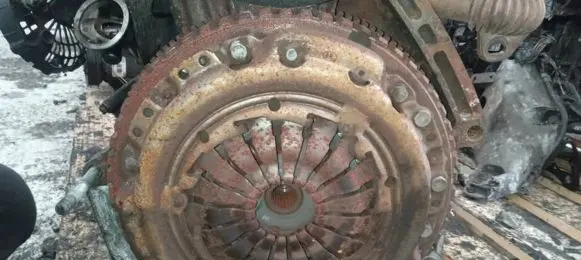 Renault Kangoo II Clutch set kit SINGLEMASS LUKSINGLEMASS
